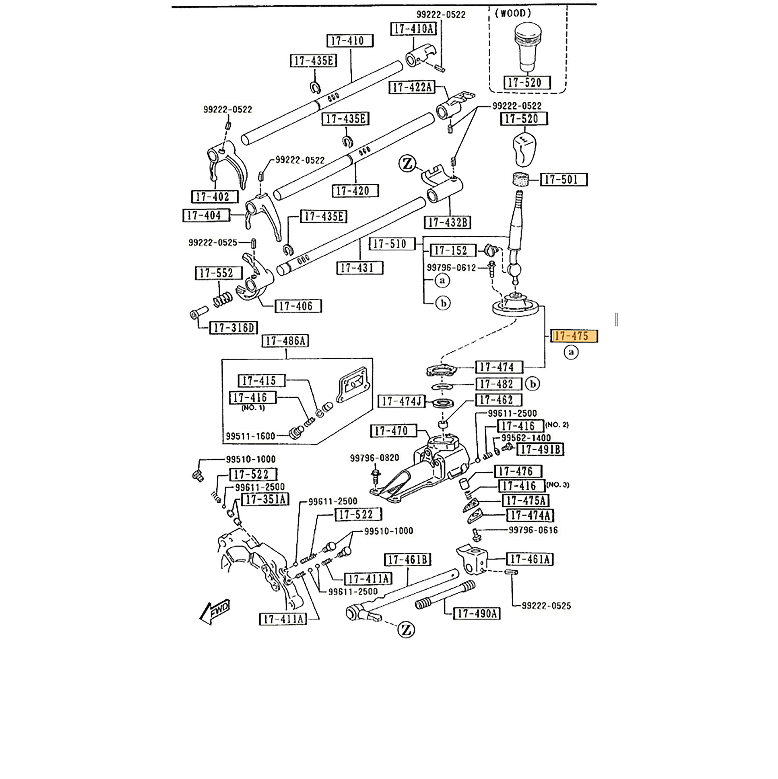Amazon.com: Mazda Shift Boot - M513-17-480A : Automotive