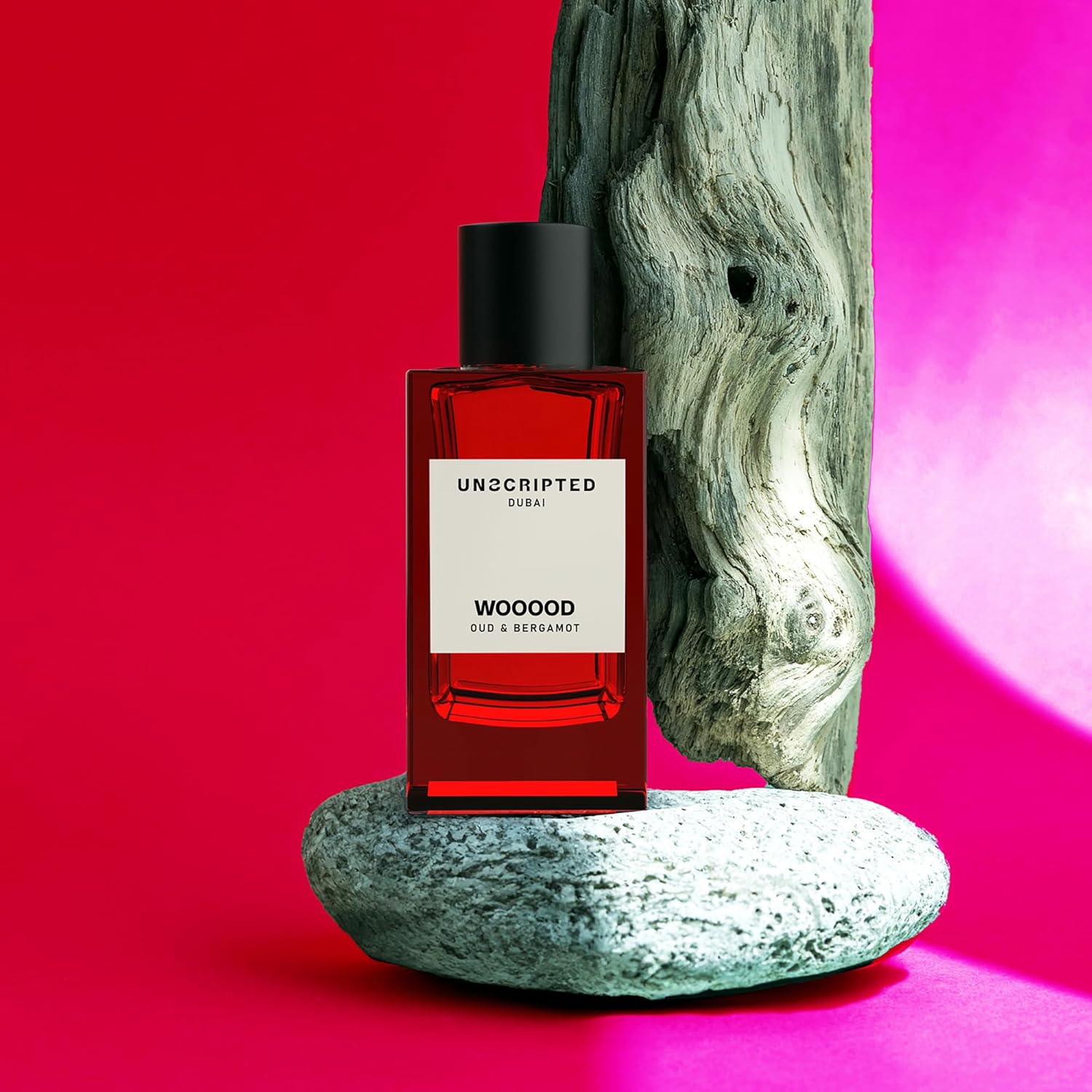 Unscripted Wooood - Perfume For Men And Women - Women Perfume with Saffron, Nutmeg, Musk, Patchouli - Bold, Long-Lasting Mens Cologne - 3.4 oz