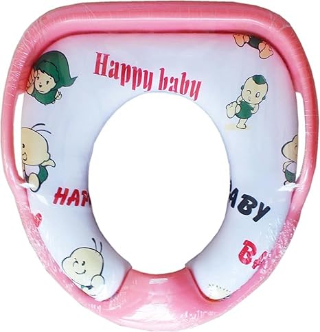 Shaifali Kids Soft Cushion Comfortable Potty Trainer Seat for Potty Training Seat with Support Handles for Kids