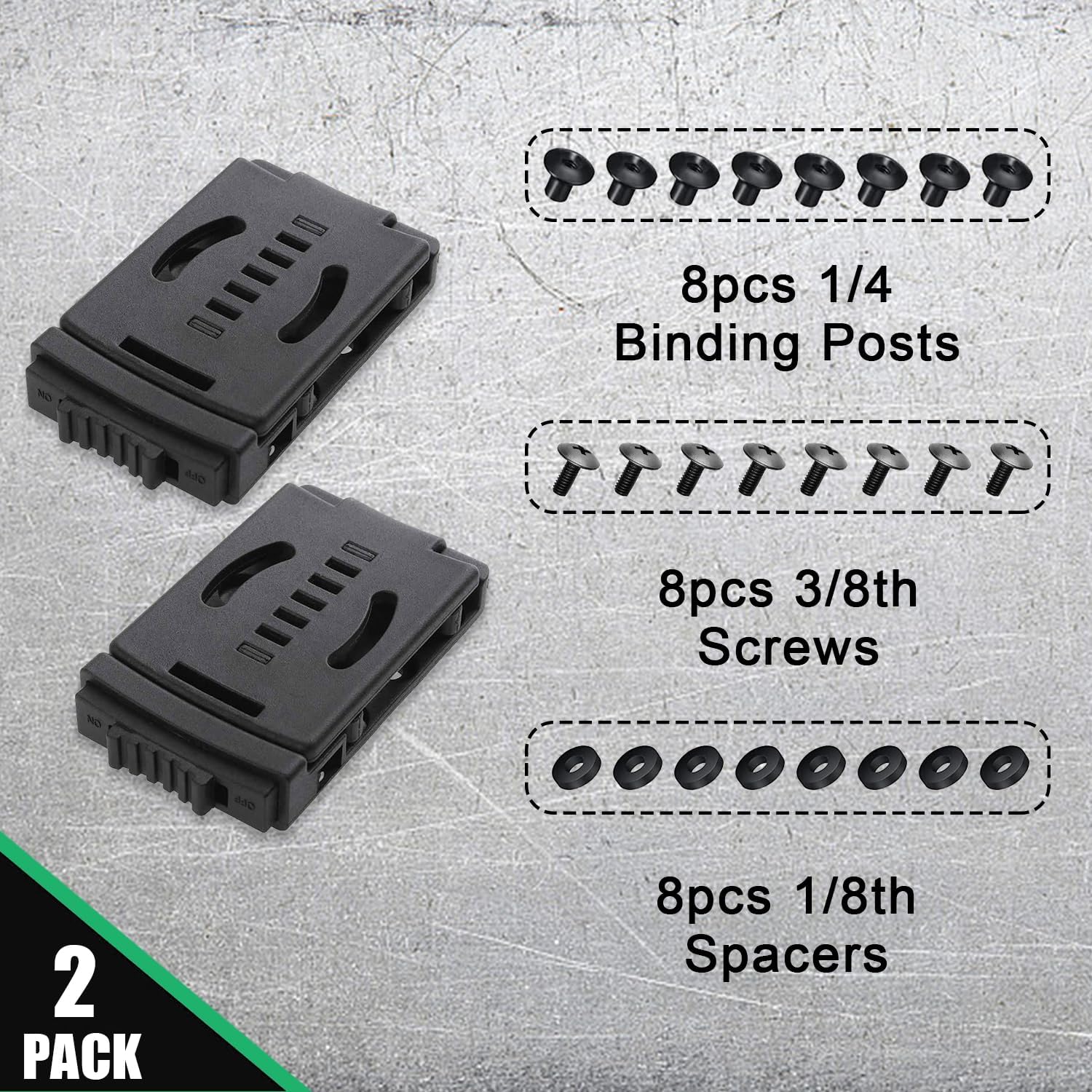2-Pack Tactical Belt Clip Outdoor Knife Blade Lock with Screws, Holster Tactical Belt Buckle Kydex Belt Clip Universal Utility EDC Clip Camping DIY Clip Gun Holsters with Hardware