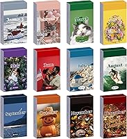 Vista 22 de 6 juegos de 300 piezas de pegatinas Washi, libro de pegatinas de sueños coloridos para el diario, pegatinas de papel decorativo DIY para álbum