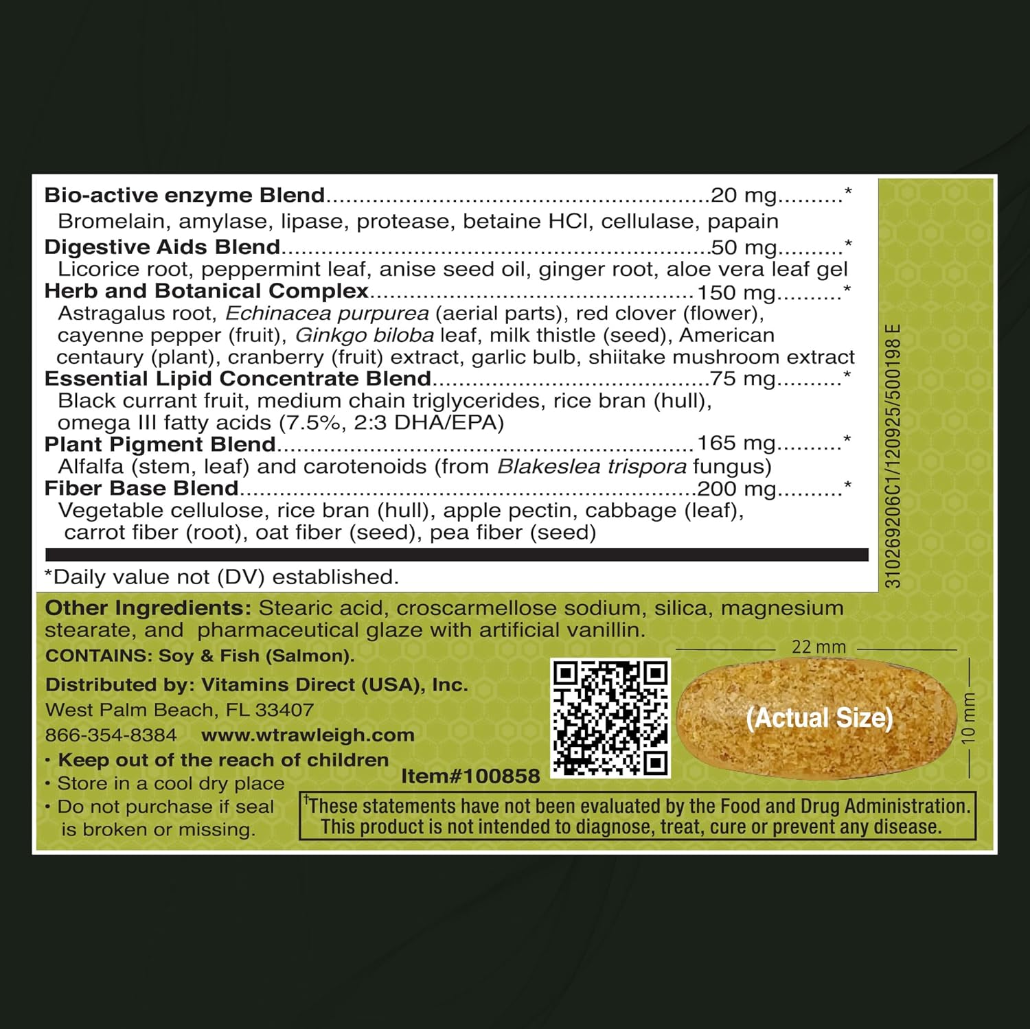 Rawleigh Ultimate Antioxidant: 60 Caplets - High Potency Daily Multivitamin Supplement for Women & Men with 90+ Vitamins & Minerals. 6 Unique antioxidant Blends for Immune & Cellular Support