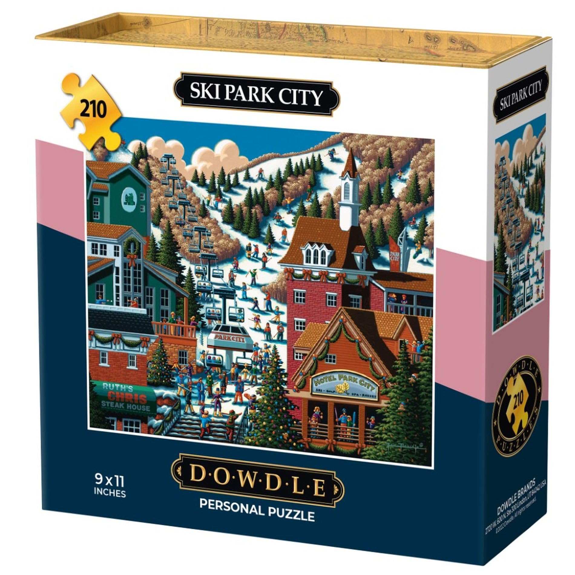 Dowdle Personal Puzzle - Ski Park City - 210 Piece
