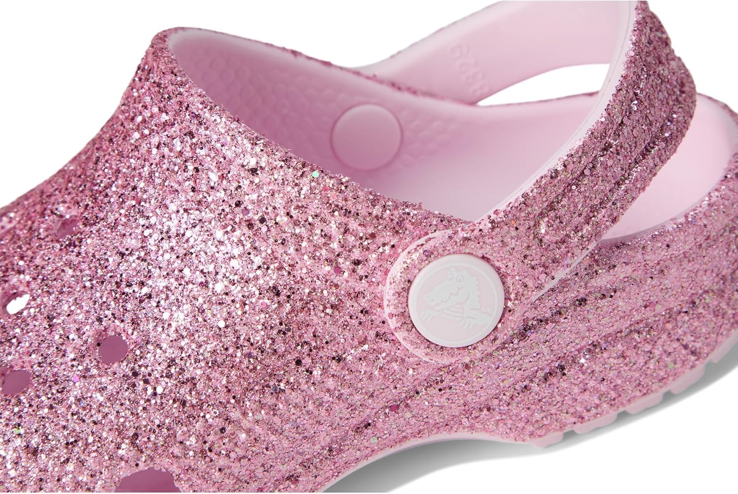 Crocs Kids' Classic Glitter Clog - Image 6