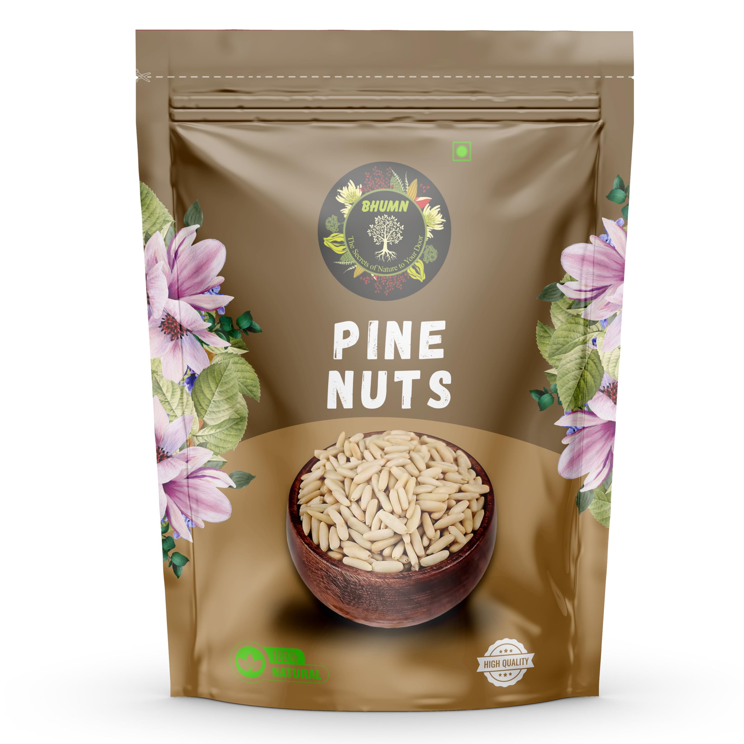 BHUMN Chilgoza Dry Fruits Without Shell nut Jumbo Size Pine Nuts (Chilgoze/Chilgoja) | Pine Nuts without Shell | Chilgoza Giri | Chilgoja Seeds | Premium Pine Nuts Whole | 100 g (B0DD4DSZWF) Amazon Price History, Amazon Price Tracker