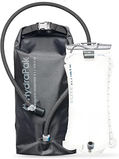 Hydrapak HydraSleeve - Insulated Sleeve with Shape-Shift Low-Profile Water Bladder/Reservoir for Hydration Backpacks, 3-Liter (100 oz.), High Flow Bite Valve, Safe & Reliable