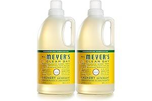 Mrs. Meyer's Clean Day Laundry Detergent, Biodegradable Formula Infused with Essential Oils,...