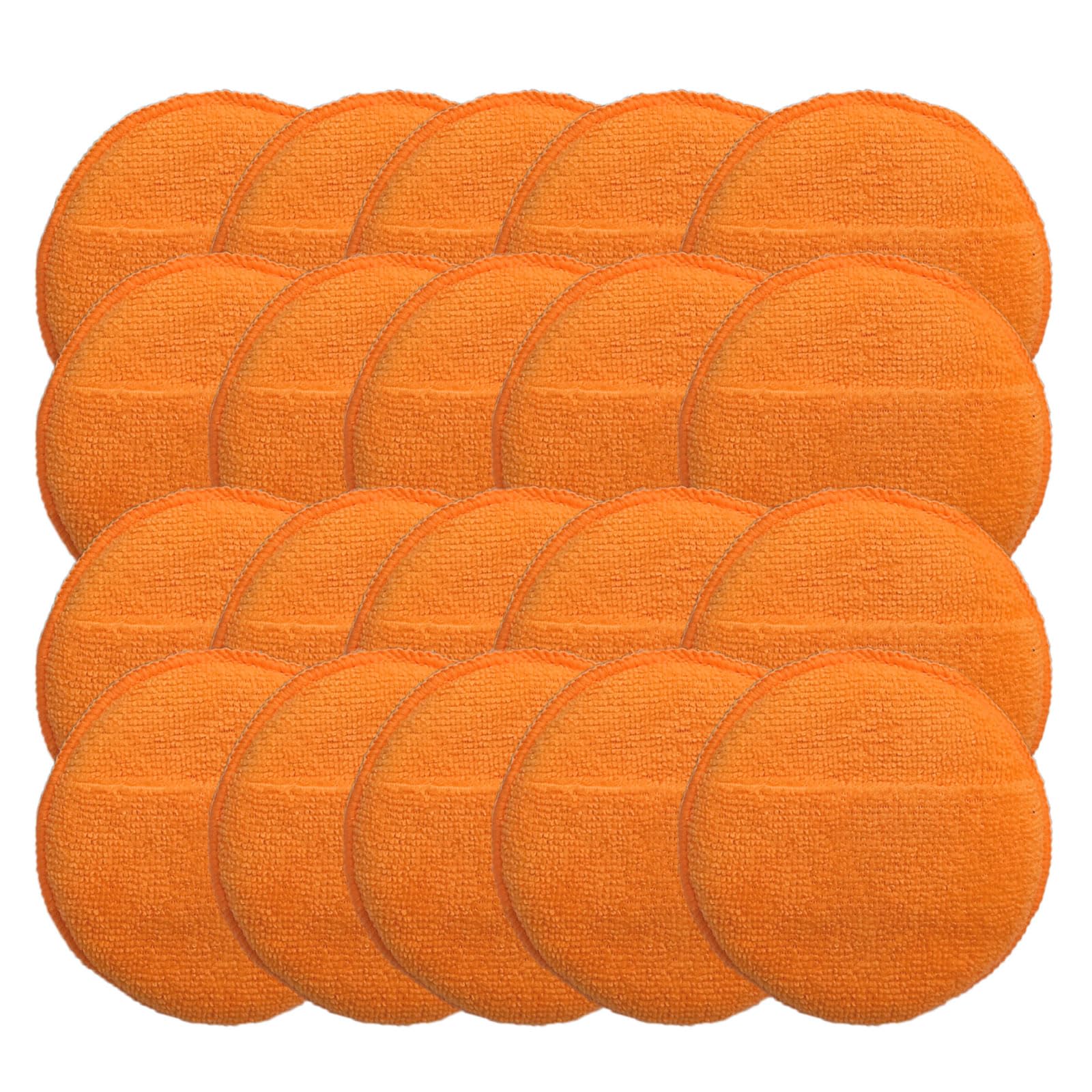 1 Set Thick and Comfortable 2.5Cm Car Waxes Sponge Applicator Pad for Effortless Waxes Application on Various Surfaces Automotive Waxing Pad