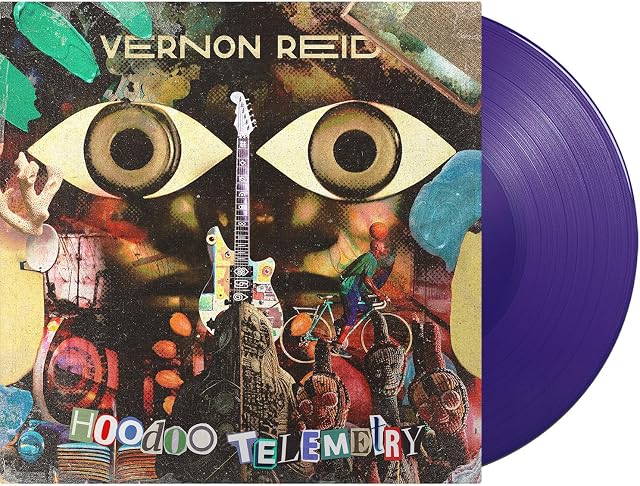 Hoodoo Telemetry (Vinil Roxo, Edição Limitada) por Vernon Reid, capa do álbum