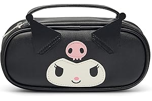 Cartuchera de Kuromi: Organizador Escolar Espacioso y Adorable para Niñas