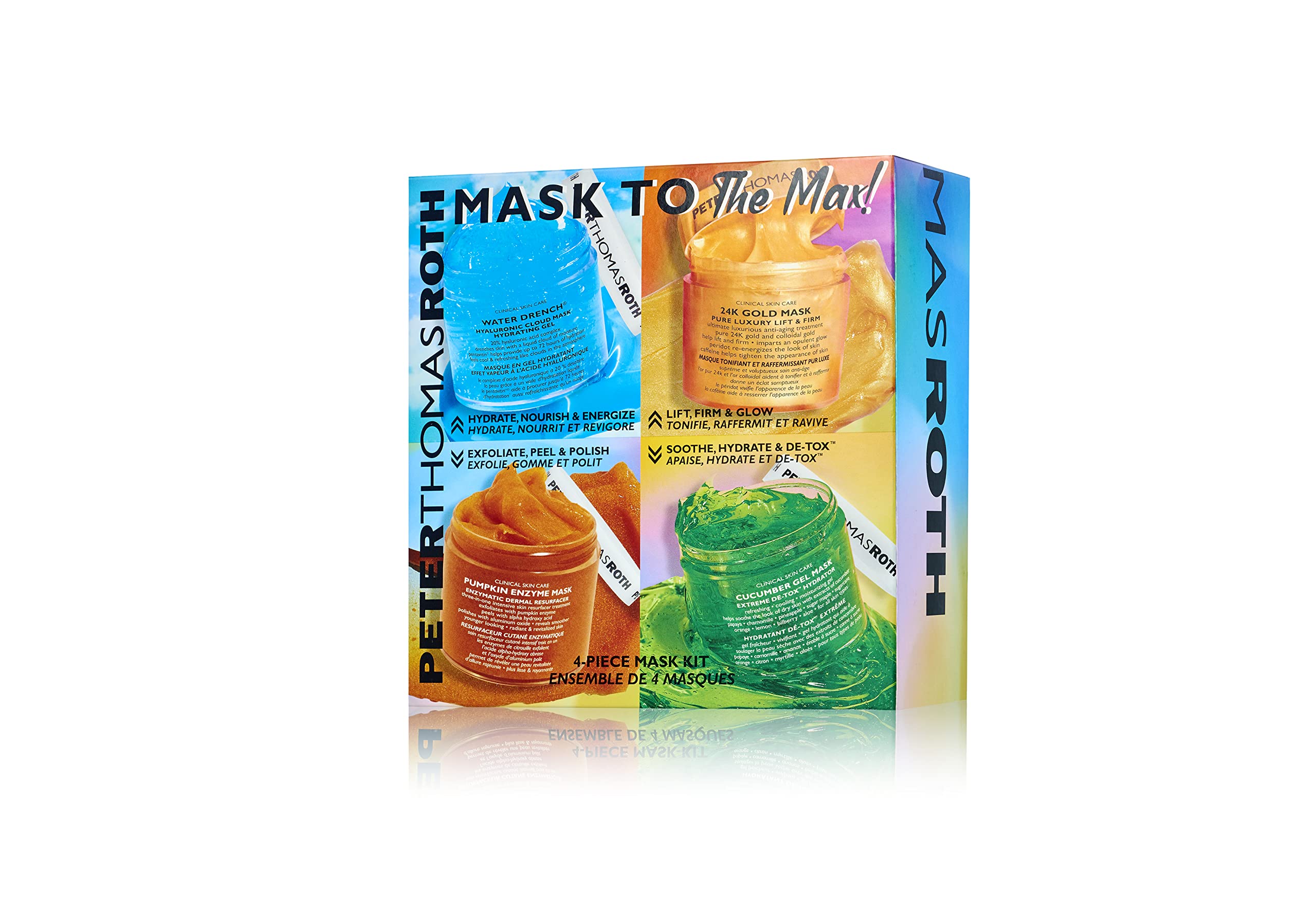 Peter Thomas RothMask To The Max! 4-Piece Mask Kit, 4 ct.