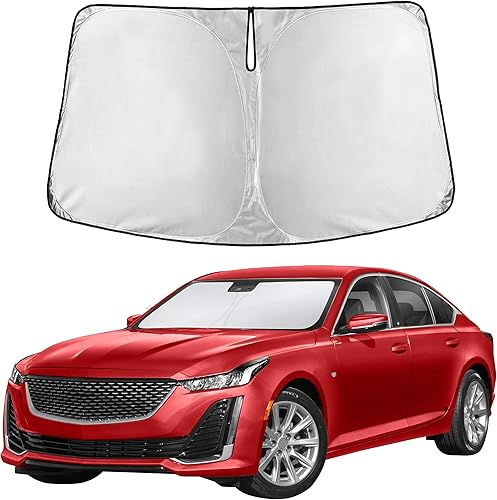 Miniatura 69 de EcoNour Parasol para parabrisas Rivian R1S / R1T 2022-2024 2025 2026, visera solar para parabrisas delantero y ventana, bloqueador de calor UV