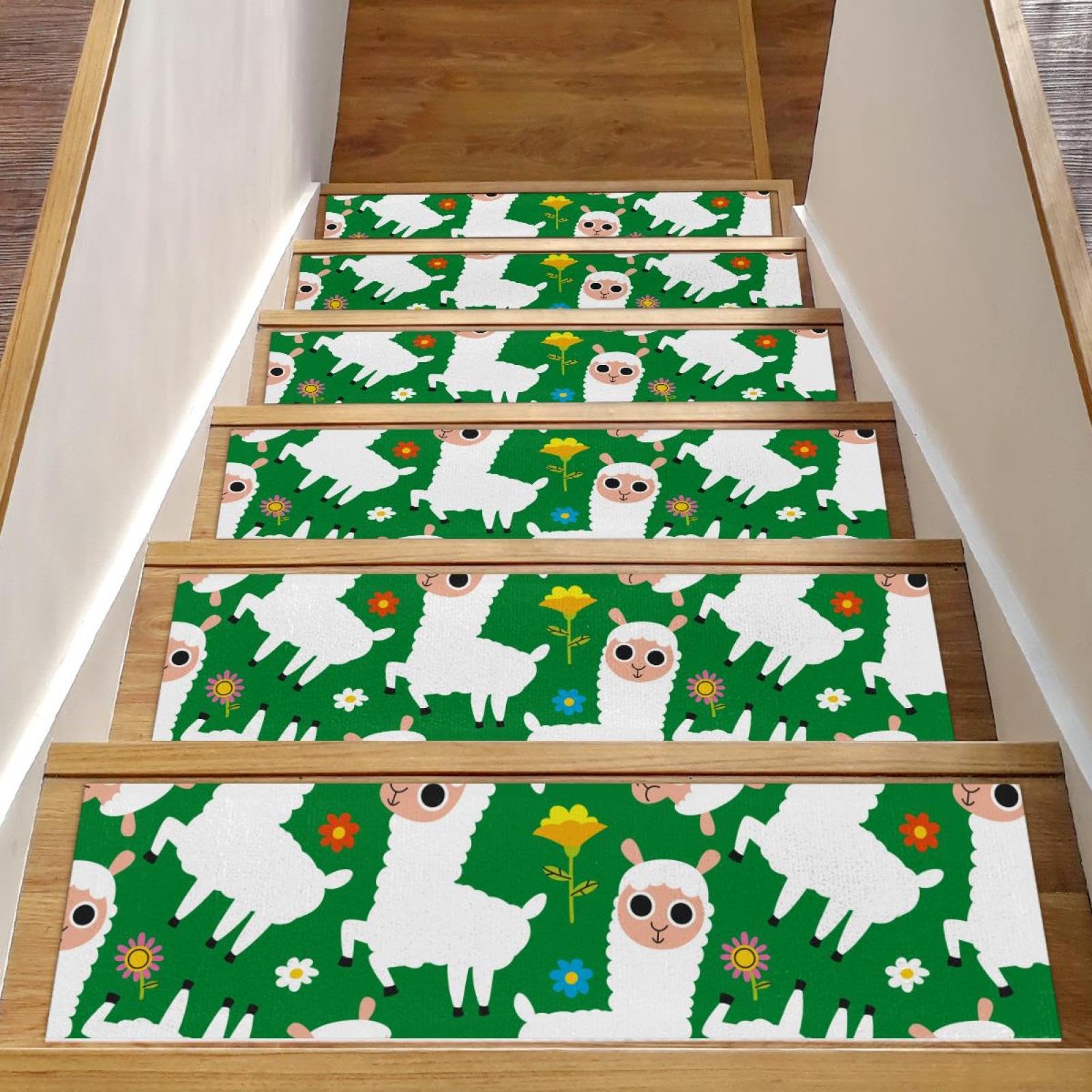 Peldaños de escalera de alpaca suaves y seguros para el bienestar de sus abuelos