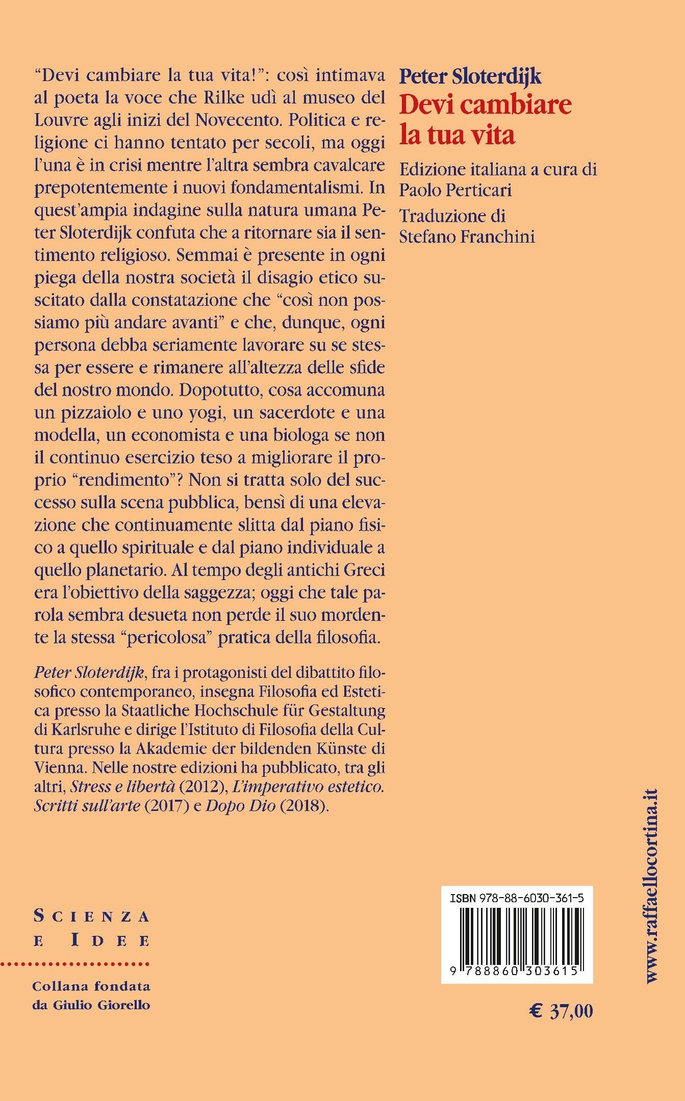 Devi cambiare la tua vita