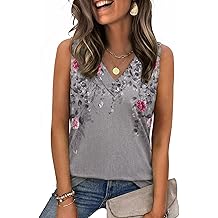 Camiseta sin mangas con cuello en V para mujer, blusas holgadas sin mangas, trajes informales de negocios, blusas elegantes