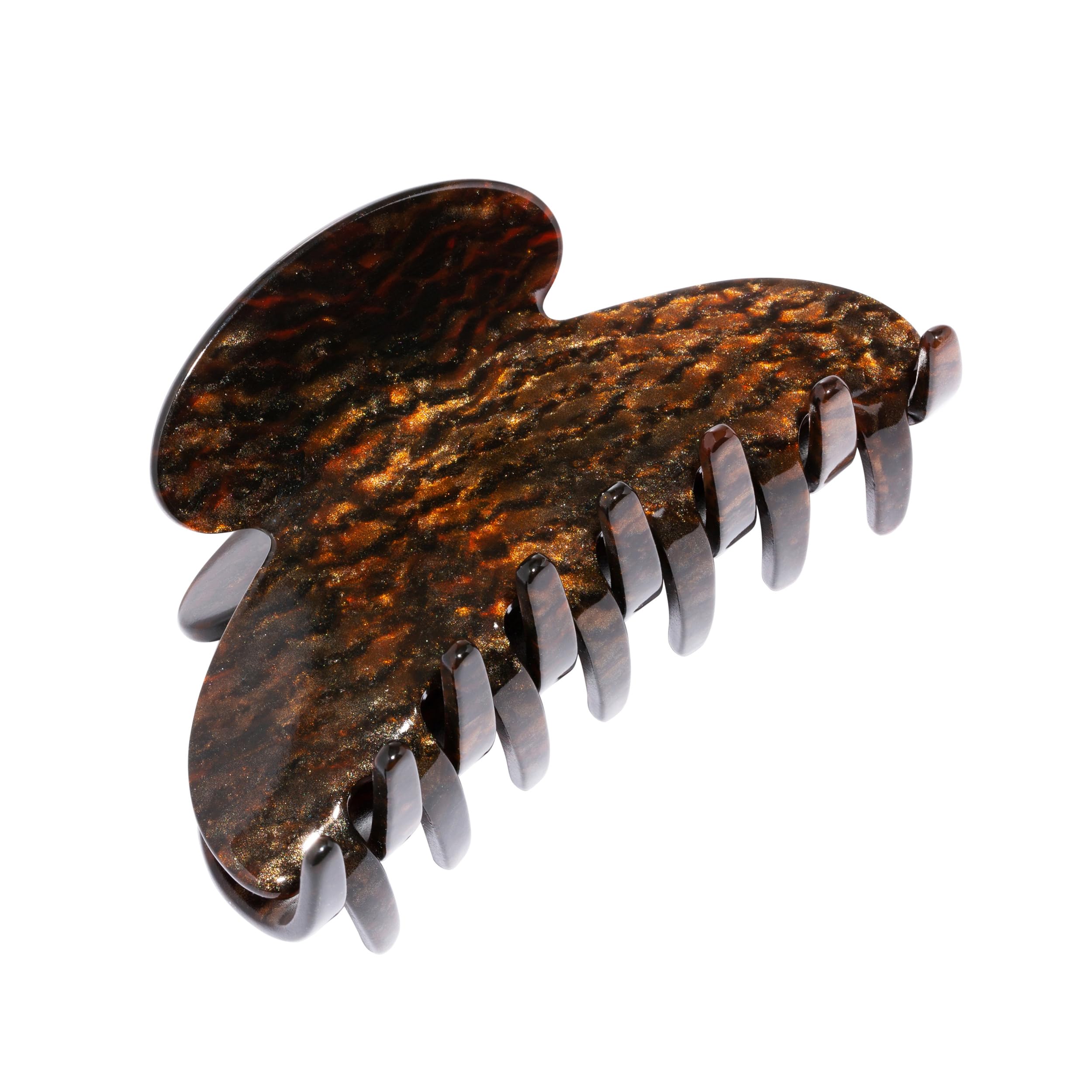 France Luxe French Hair Clip for Women, Medium Couture Claw Clip for Thick or Fine Hair, Slip-Free Strong Hold, Lightweight, Damage-Free Design,