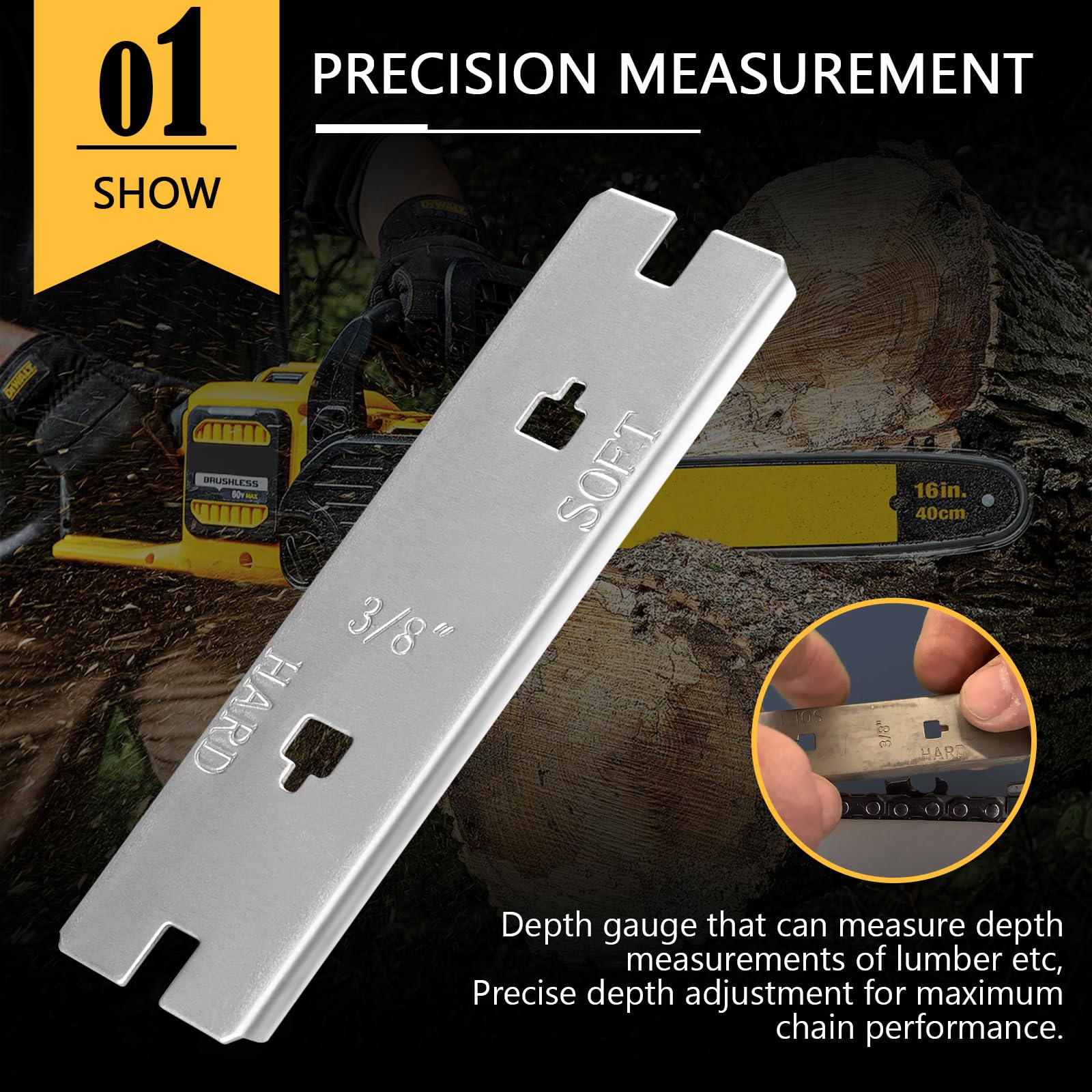 5056981-01N Depth Gauge Replacement for Husqvarna - Chainsaw Raker