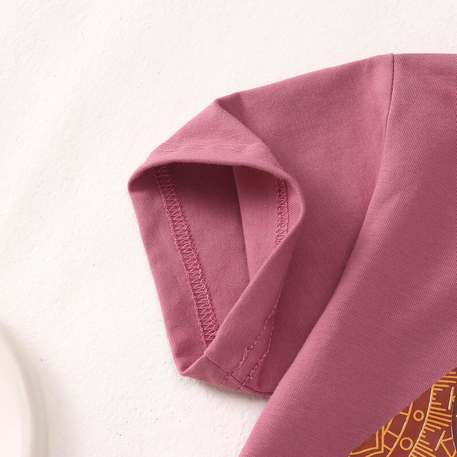 MODNTOGA Toddler Baby Girl Rodeo Cow Skull Shirt Retro Cowgirl Graphic T-Shirt Western Cow Print Summer Tee Short Sleeve Tops - Image 5