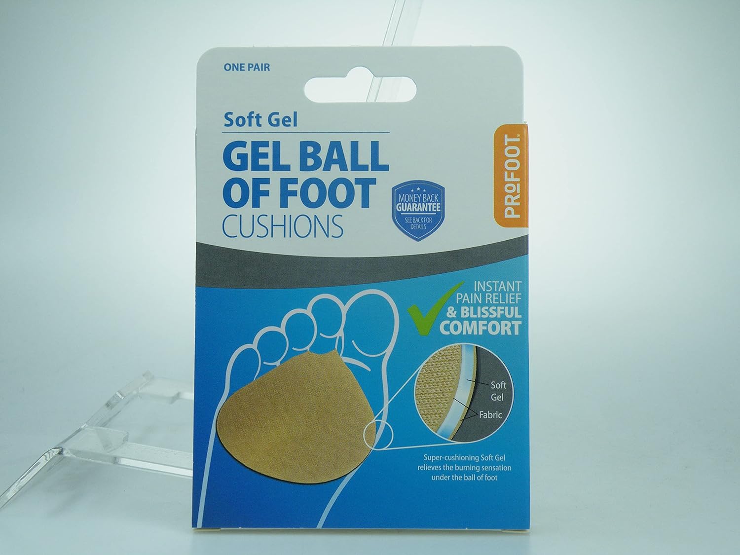 Profoot Gel Ball of Foot Cushions Pack of 2 Amazon.co.uk Health