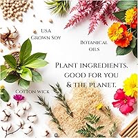 Vista 8 de Vela de loción Vela de soja de lujo Vela de masaje de aromaterapia Velas de aceite de masaje Inspirar Sal marina + orquídea Aroma de spa