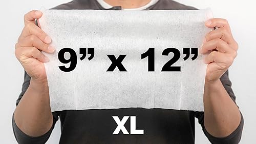 Miniatura 8 de Toallitas húmedas originales XL prémium para adultos (200 unidades), toallitas húmedas extragrandes de 9 x 12 pulgadas con aloe, paños de lavado