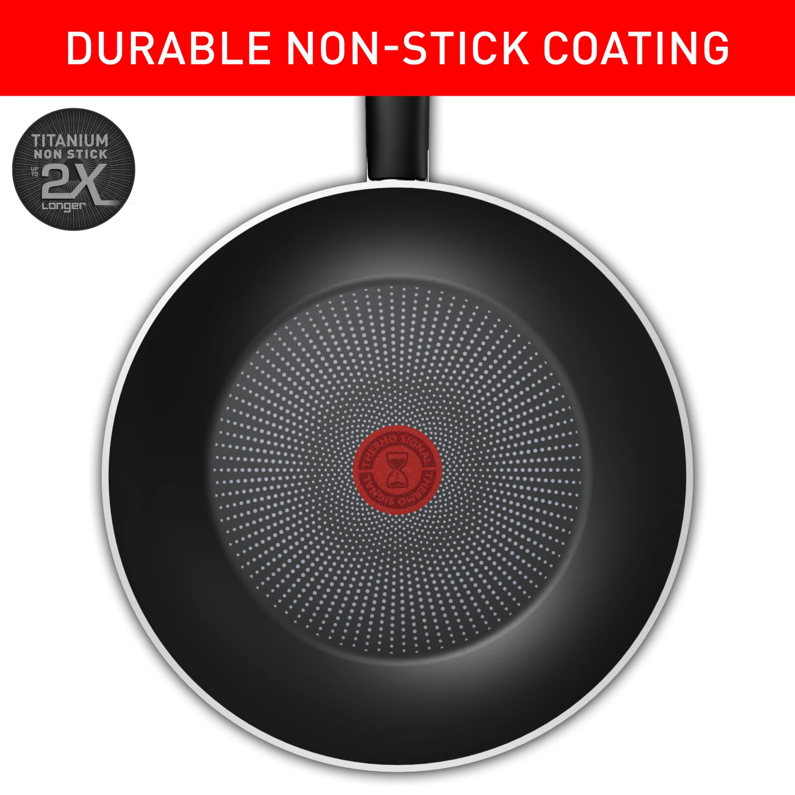Wok Recycled On 28 cm Negro de Tefal