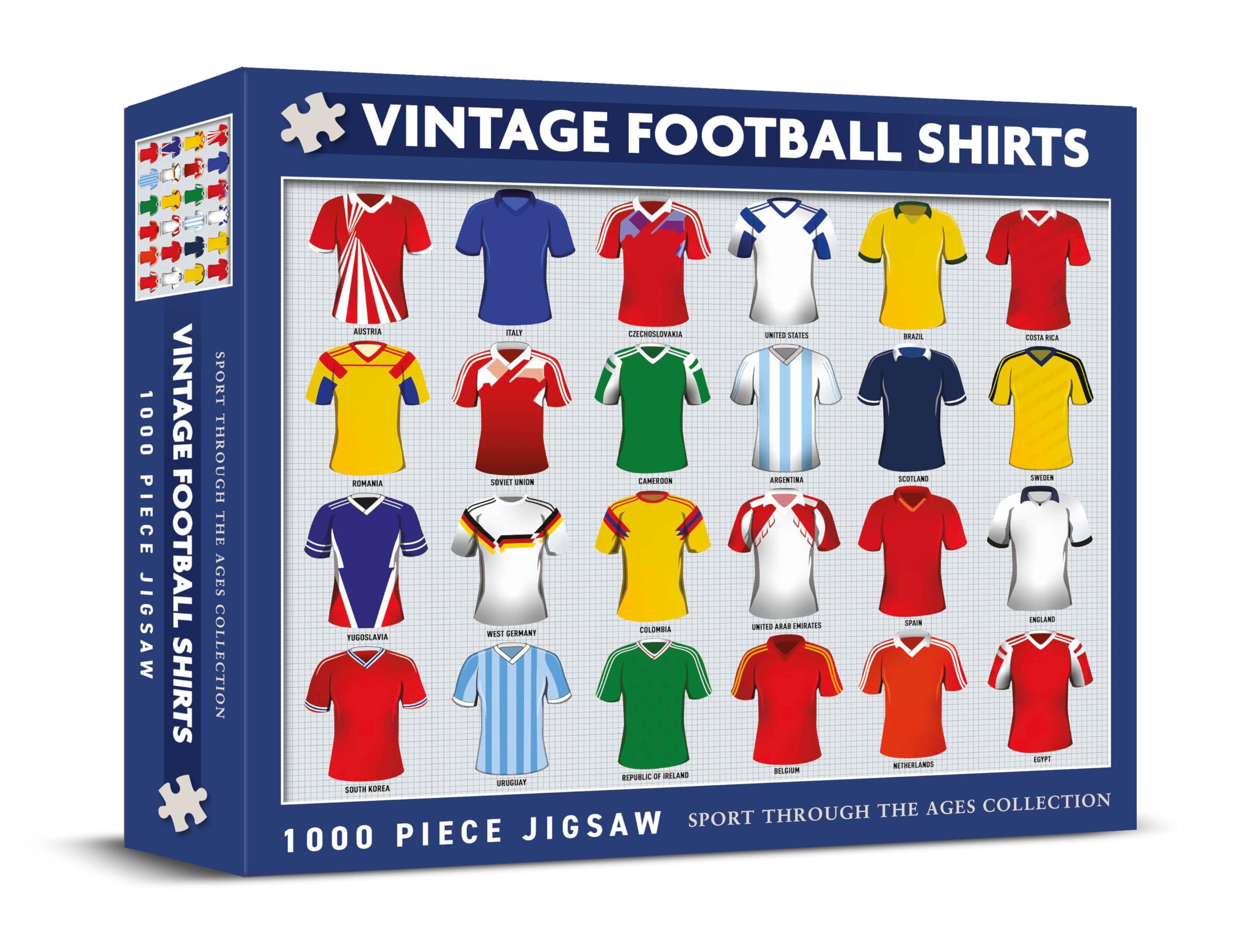 Coach House, Football Shirts 1000 Piece Jigsaw