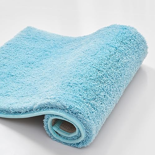 CozeCube Tapete de baño peludo mejorado para baño, antideslizante, de 15.7 x 23.6 pulgadas, súper suave, de secado rápido, alfombras de baño de disponible en Yaxa Guatemala