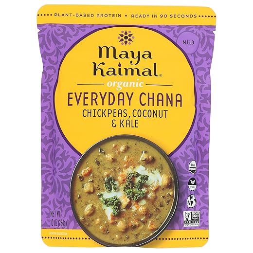 MAYA KAIMAL Organic Everyday Chana with Coconut + Kale, 10 OZ