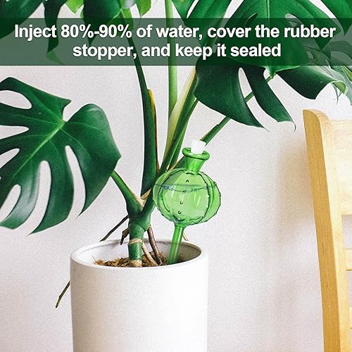 Miniatura 7 de Inserto de maceta de riego automático. Dispositivos de riego de plantas. Bombillas de riego de plantas. 3 globos de riego de plantas. Globos de