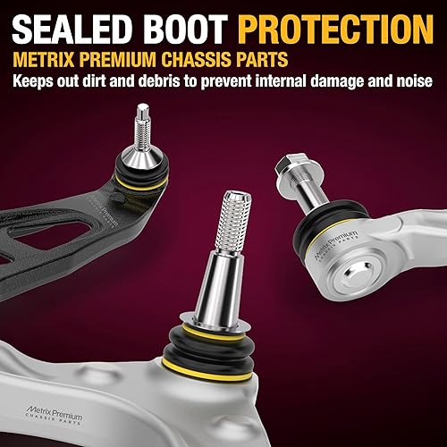 Miniatura 5 de Metrix Premium Front L & R Brazo de control inferior RK620164 y RK620165 para Chevrolet Aveo 04-11, Aveo5 05-11, Pontiac G3 09-10, 09 G3 Wave, 05-08