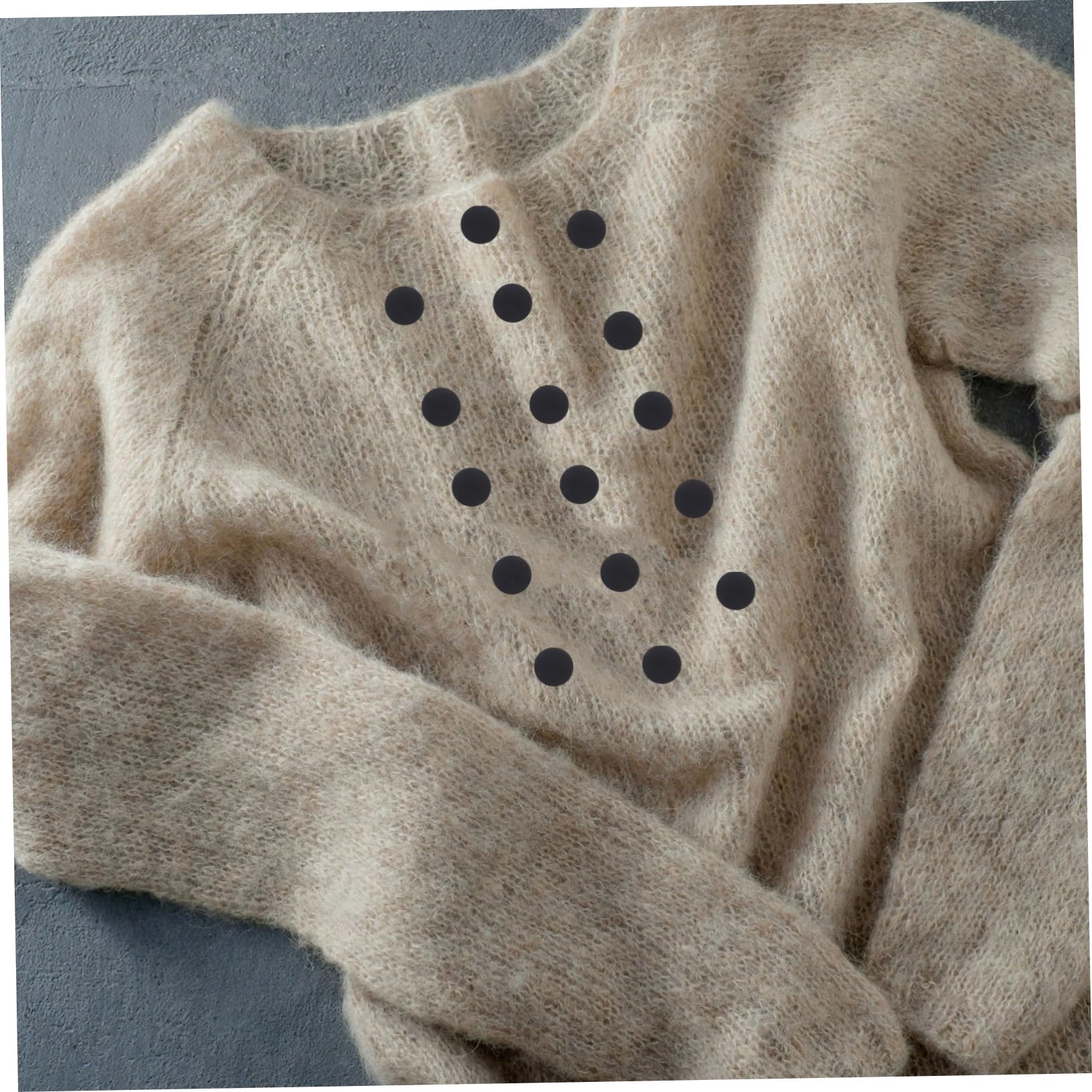 BELLIFFY 500Pcs Self Adhesive Felt Circles for Crafts Stickers for Clothing Pet Accessories and Handmade Projects Easy Application Versatile Use