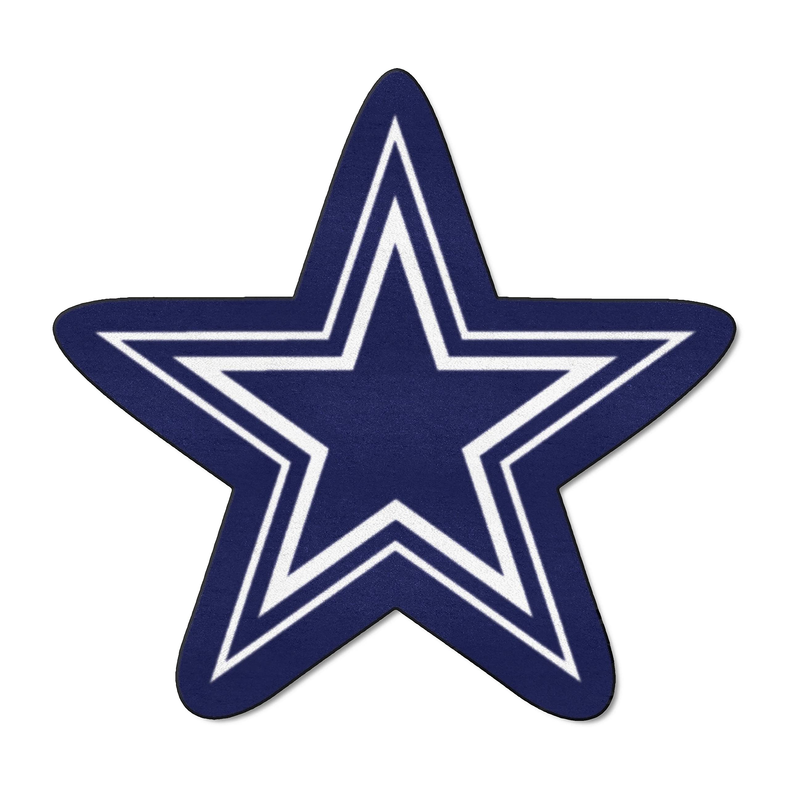 FANMATS NFL - Dallas Cowboys Mascot Rug , 3' x 4'