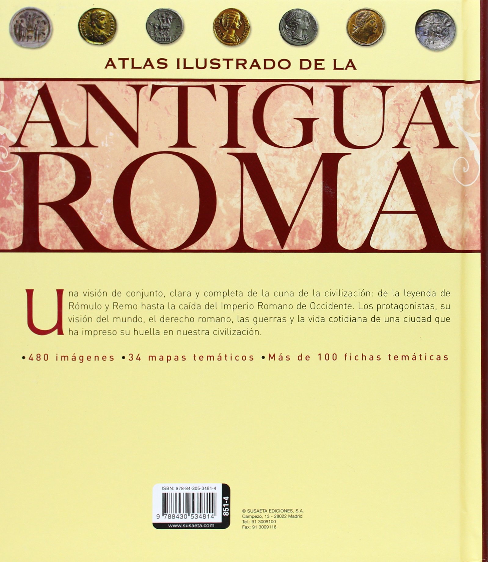 Atlas Ilustrado Antigua Roma