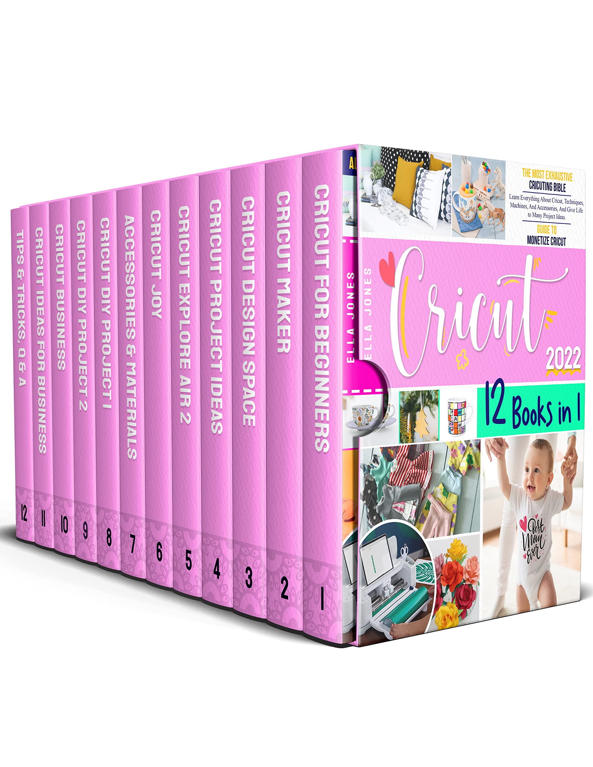 Cricut bible de création pour animer vos ateliers DIY de scrapbooking et personnaliser vos objets