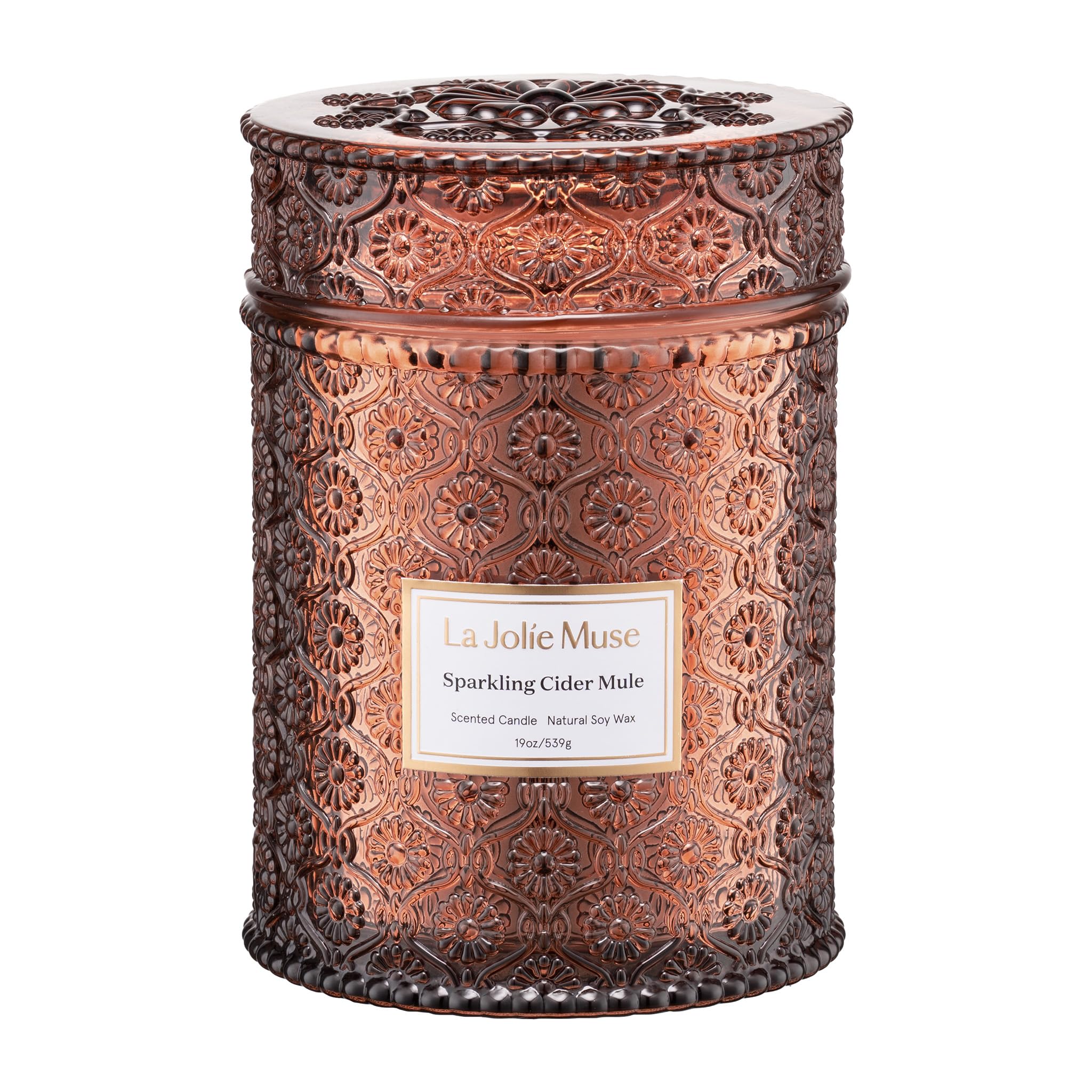 Amazon.com: LA JOLIE MUSE Fall Candles, Sparkling Cider Mule and