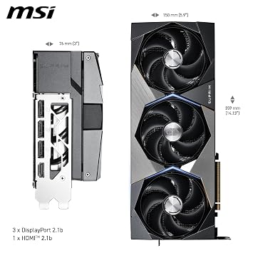 MSI Suprim Geforce Rtx5080 16G Soc Nvidia Geforce RTX 5080, W129163283 (Soc Nvidia Geforce RTX 5080 16 Gb Gddr7)