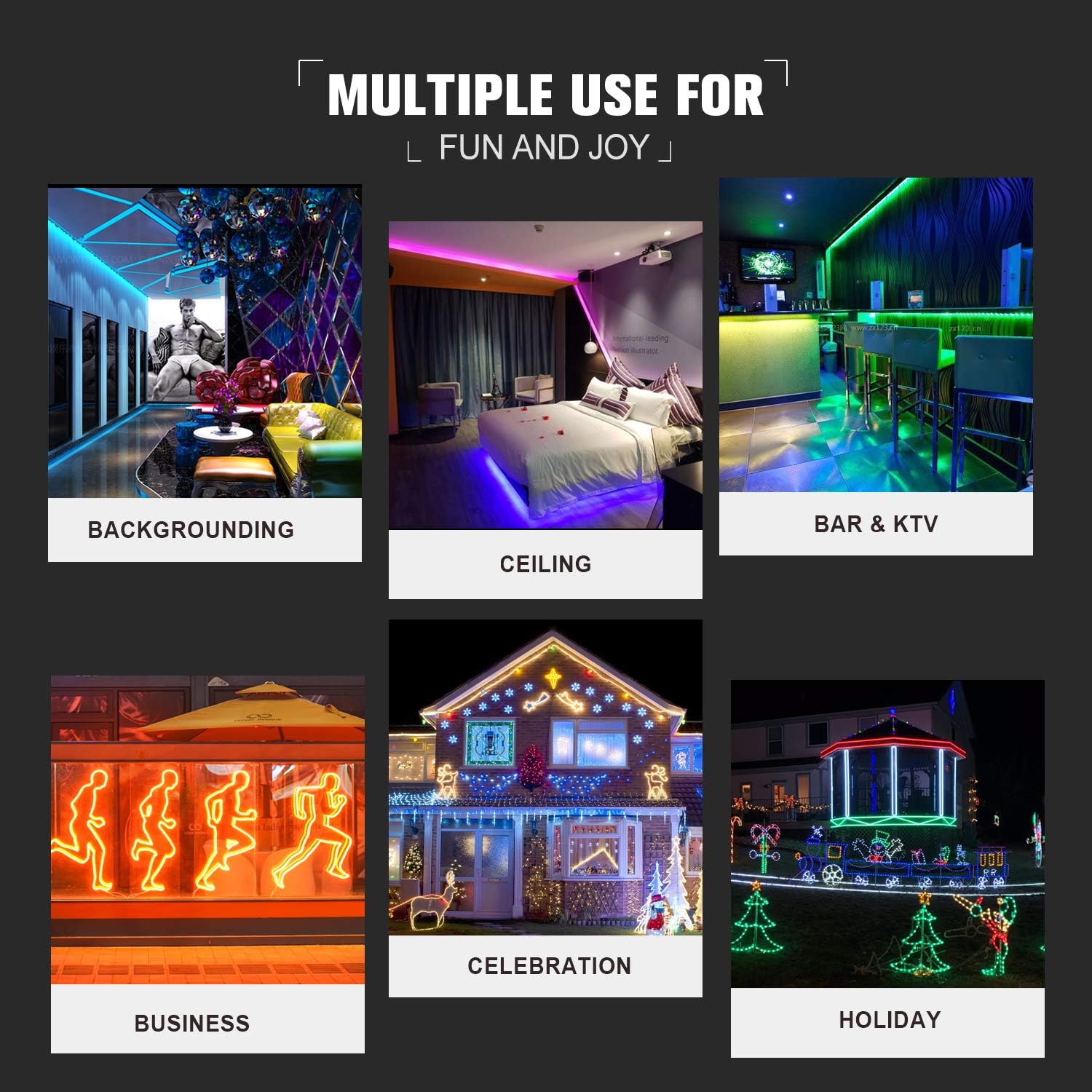 Exclusive Discount 80% Offer Shine Decor LED RGB Strip Lights 82FT/25M Multicolor 60LEDs/M, ETL-Listed 110V-120V AC Rope Lights Outdoor Indoor IP65 Waterproof Dimmable with Remote, Christmas String Light for Ambiance Lighting Best Seller Shine Decor LED RGB Strip Lights 82FT/25M Multicolor 60LEDs/M, ETL-Listed 110V-120V AC Rope Lights Outdoor Indoor IP65 Waterproof Dimmable with Remote, Christmas String Light for Ambiance Lighting