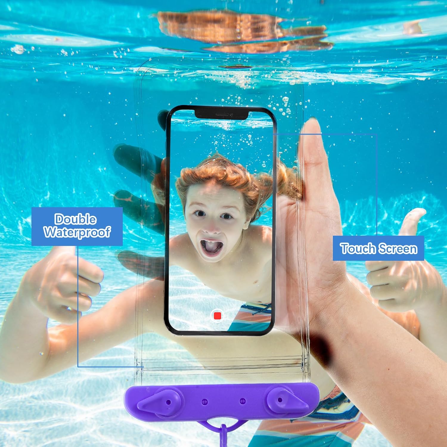 Qilery 11 Pcs Cruise Accessories Kit 2 Cruise Lanyards for Ship Cards 4 Waterproof Luggage Tag Holder with Metal Loop 2 Passport Holder 2 Waterproof Phone Bags 1 Power Strip(Classic Color) thumbnail