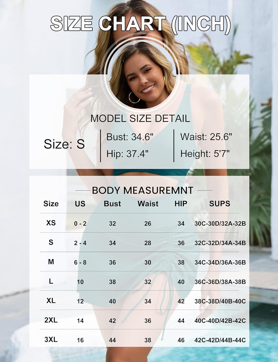 BMJL Womens One Piece Swim Dress Tummy Control Swimsuits Slimming Tie Back Bathing Suits Swimwear 2025 - Image 6