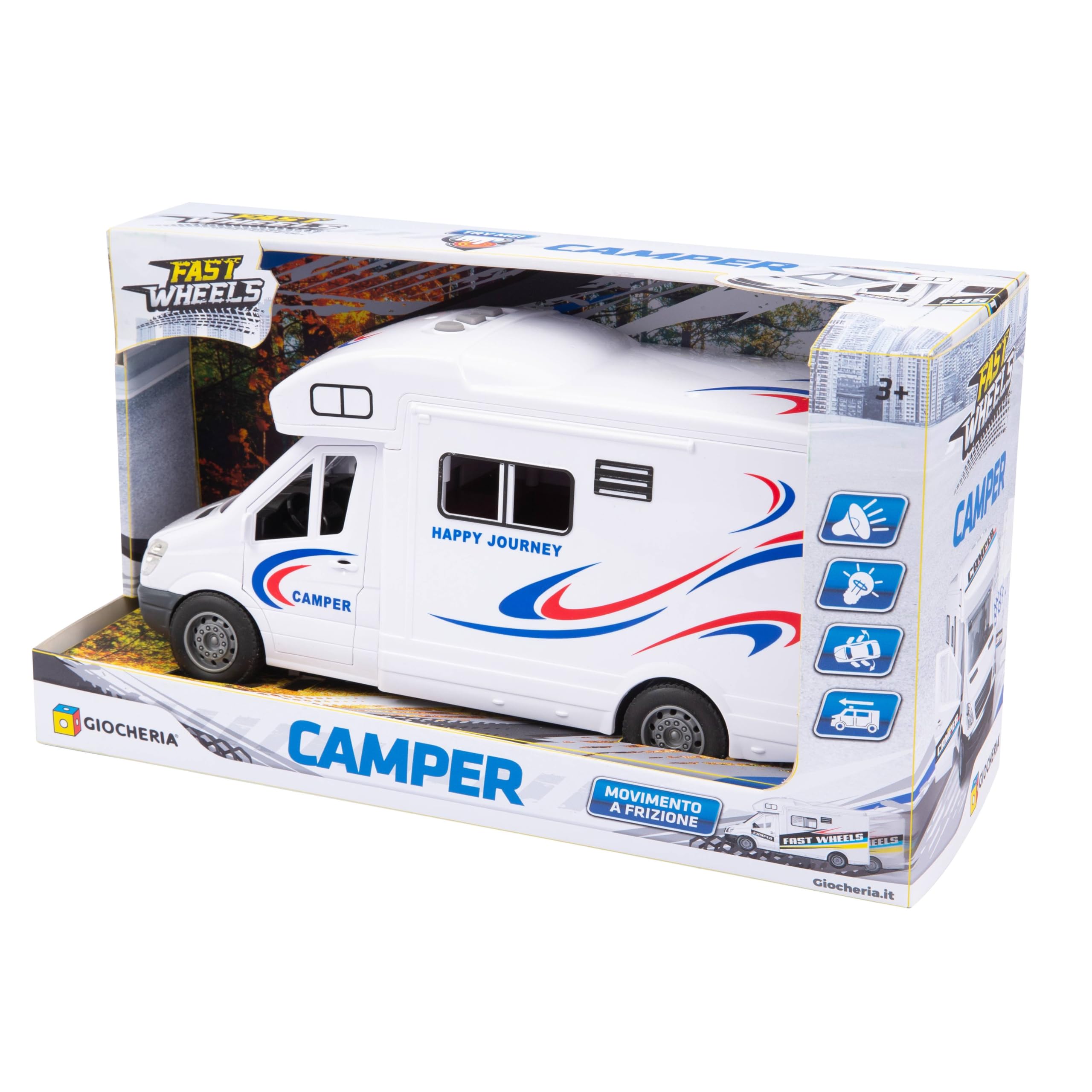 GIOCHERIA Fast Wheels Camper