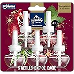 Glade PlugIns Refills Air Freshener, Pomegranate & Currant, Scented and Essential Oils for Home and Bathroom, 0.67 Fl Oz, 5 Count