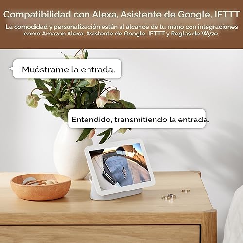 Miniatura 12 de WYZE Floodlight Camera v2, cámara de seguridad para exteriores, 2K HD con visión nocturna a color, LED de 2800 lúmenes, visión amplia de 160, sirena