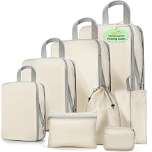 8-Set Compression Packing Cubes for Travel