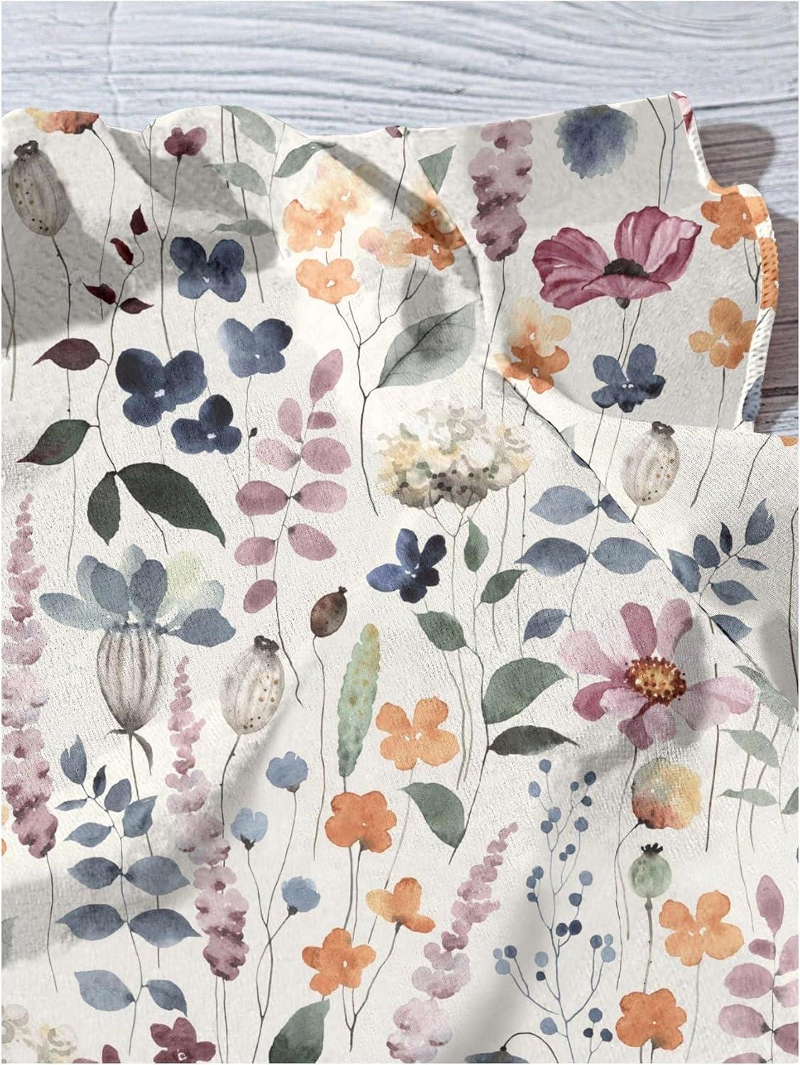 Floerns Women's Floral Short Sleeve Blouses Shirt Boho Button Down Shirt V Neck Tops - Image 4