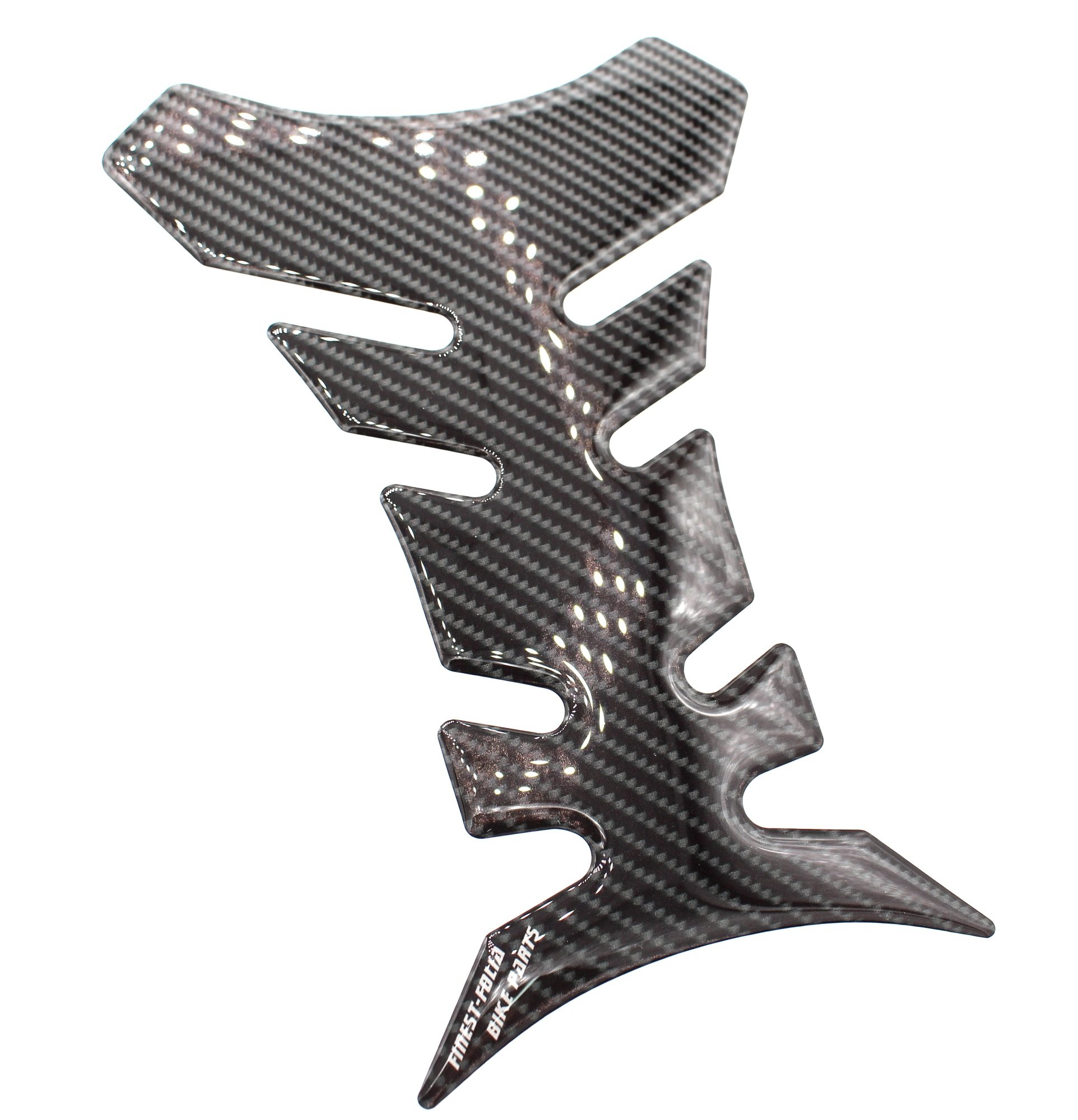 FInest Folia Gel Motorrad Tankpad 3D Carbon Glanz universell von Finest-Folia MR012 (Carbon Schwarz Glanz)