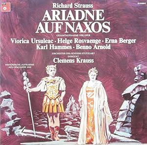 Strauss: ARIADNE AUF NAXOS (Historische Gesamtaufnahme aus dem Jahre 1935) [Vinyl Doppel-LP] [Schallplatte]