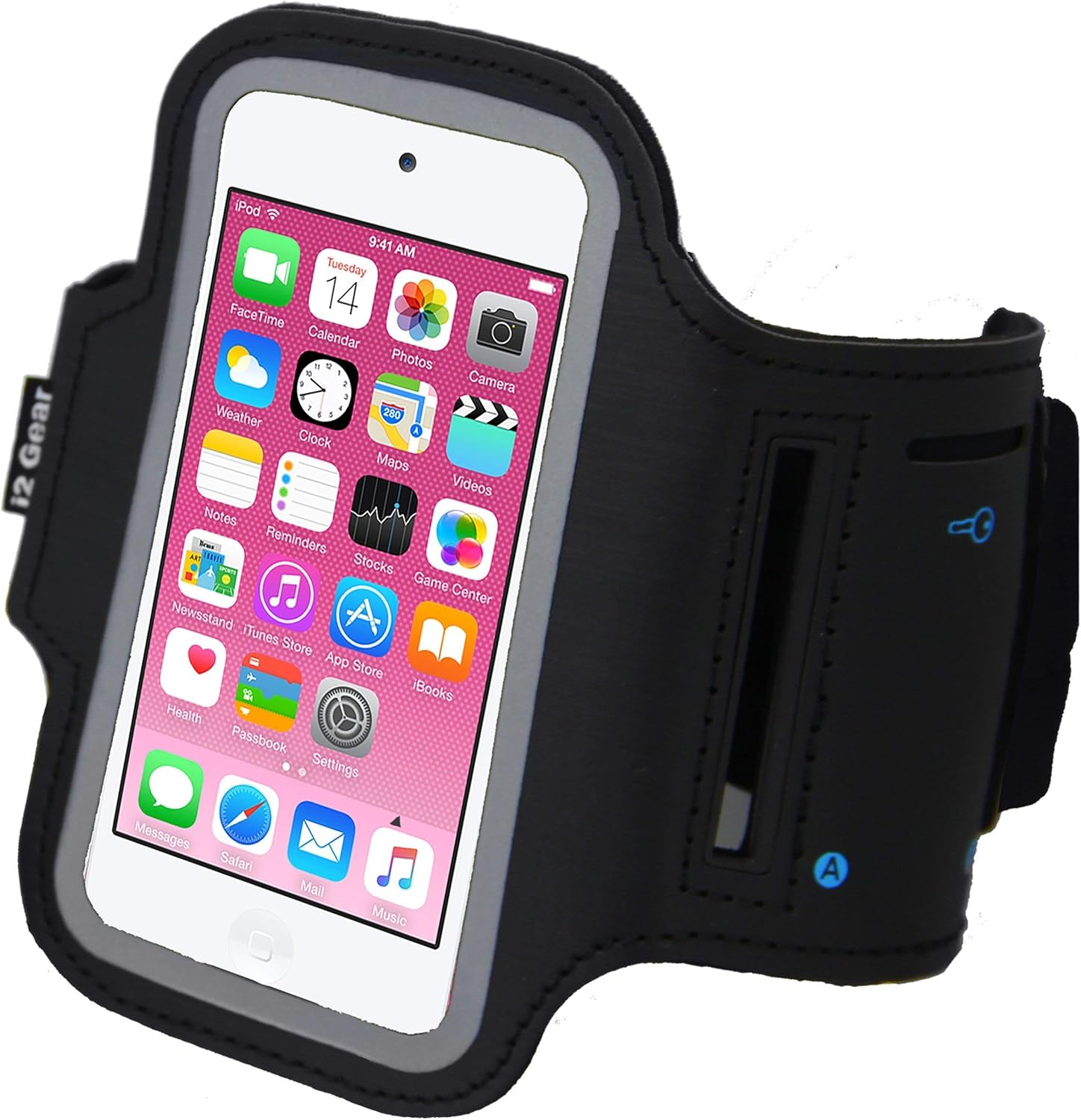 i2 Gear Armband for iPod Touch 7th, 6th and 5th Generation with Armband Extender : Electronics
