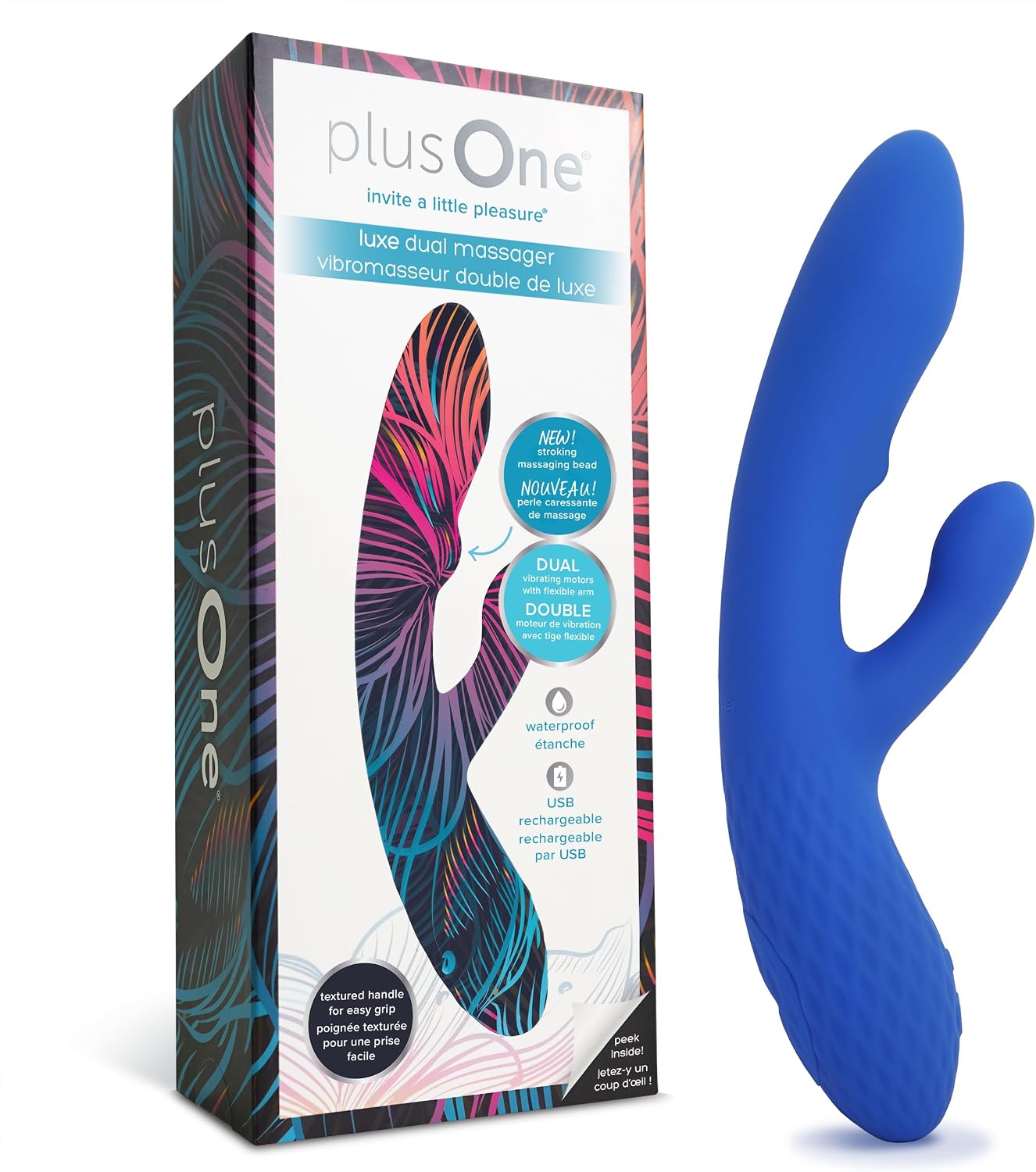 JimmyJane Reflexx Rabbit 1 USB Rechargeable Dual Vibrator