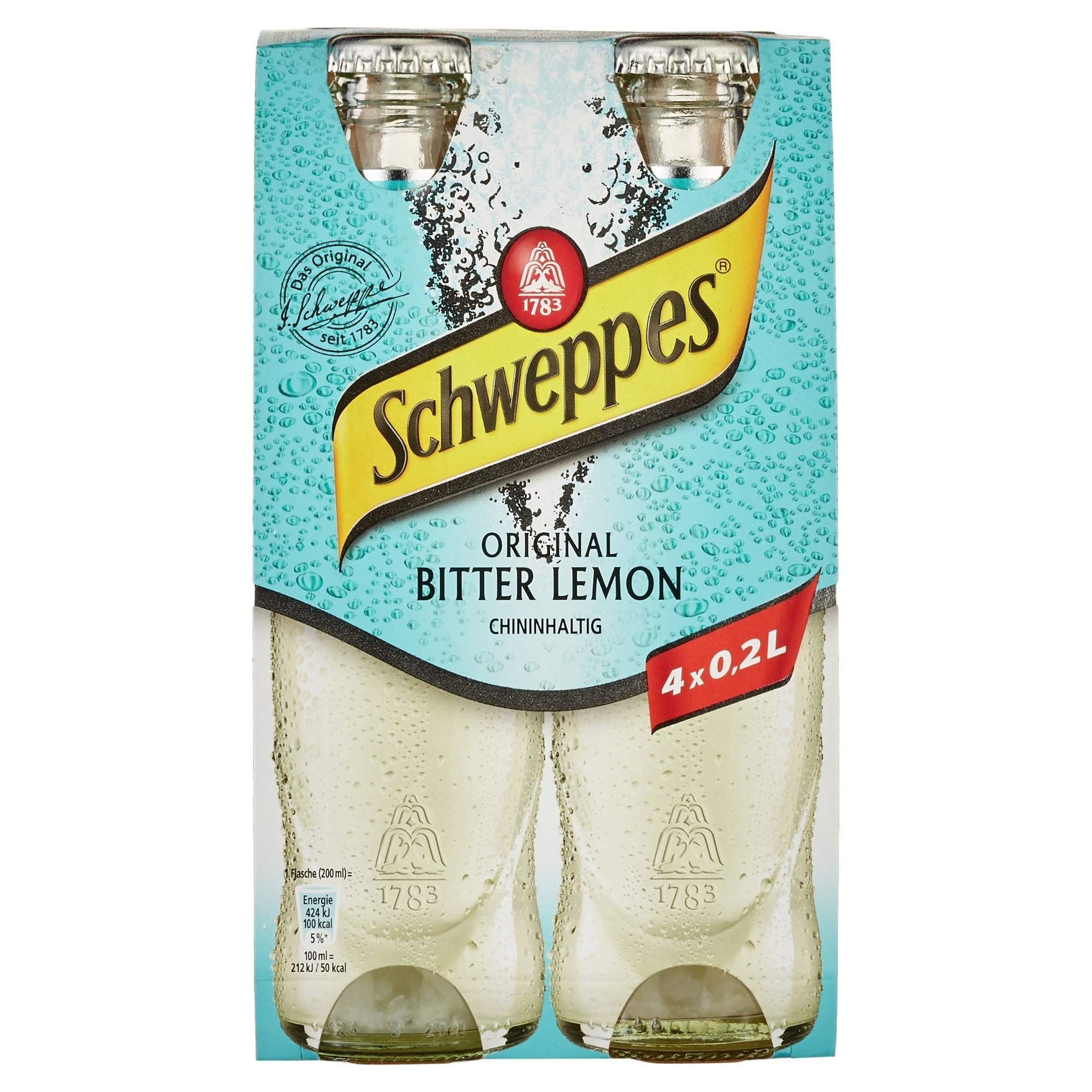 Schweppes Original Bitter Lemon Mehrweg 24 x 0.2 l